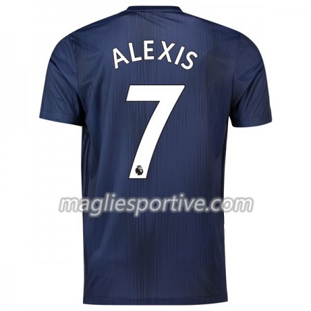 Completo Calcio Manchester United Alexis 7 Divisa Terza 2018/2019